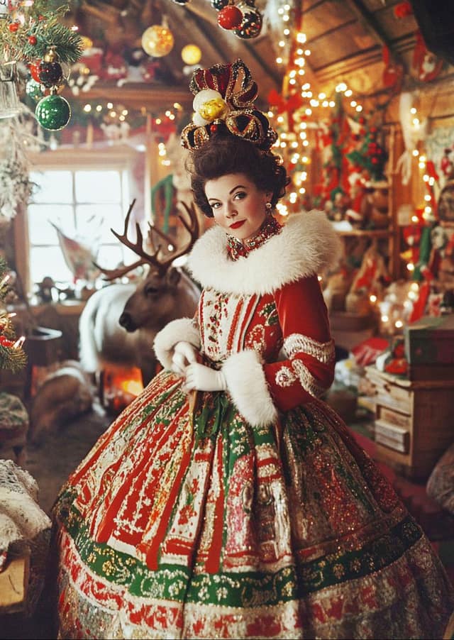 Victorian Christmas Belle
