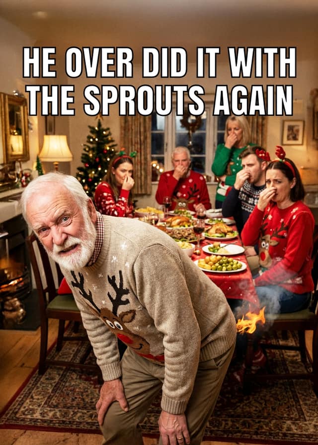 Christmas Dinner Sprout Disaster