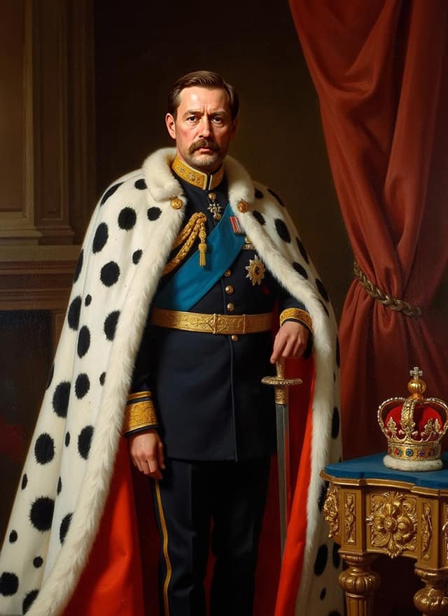 Grand Coronation King Portrait