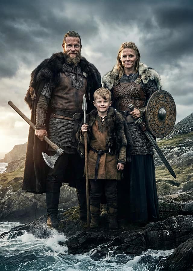 Epic Viking Family Portrait