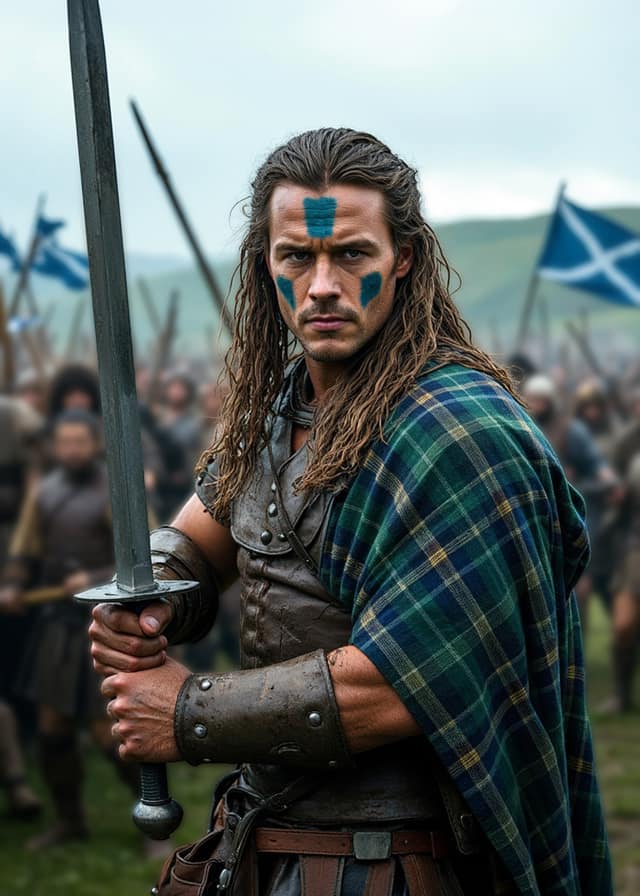 Fearless Highland Warrior