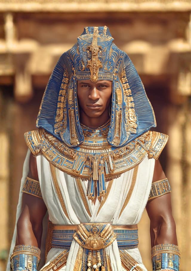 Golden Pharaoh Face Swap