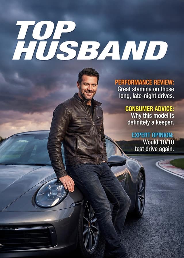Top Husband Magazine Cover