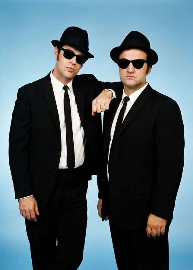 Sharp Suited Cool Duo