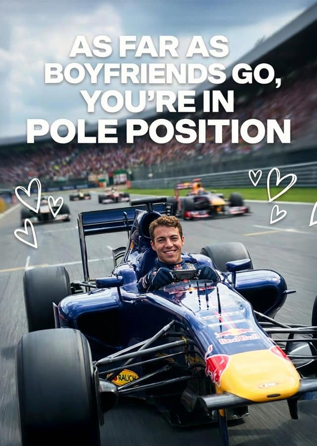 Boyfriend In Pole Position