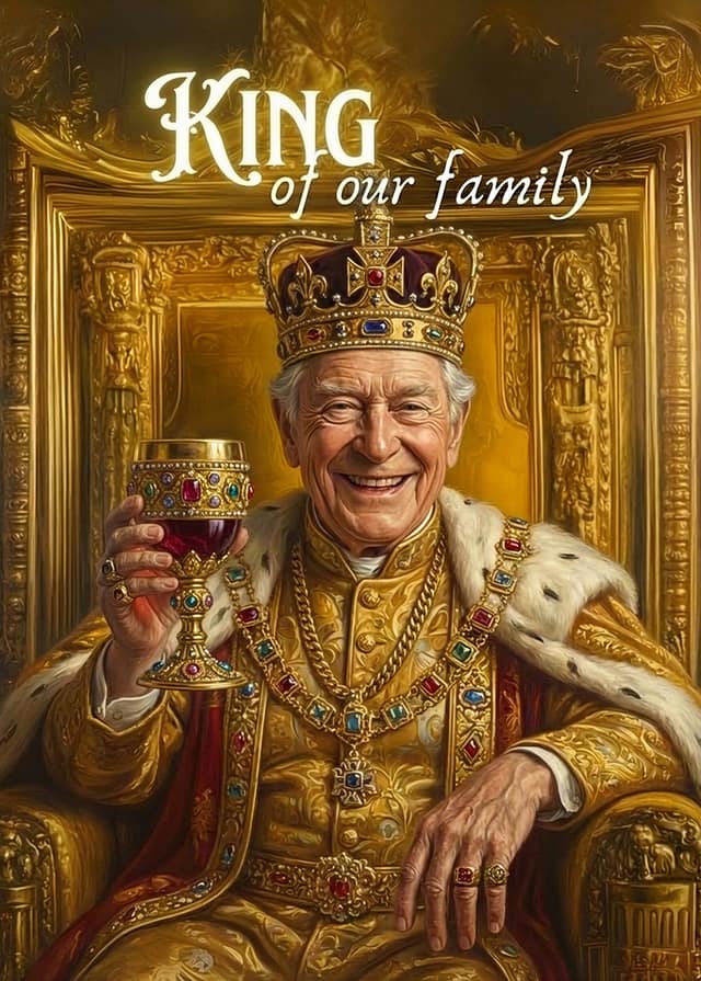 King Of Our Family Throne