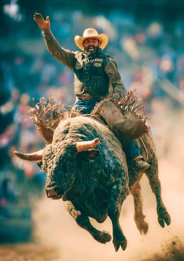 Rodeo Bull Rider Rush