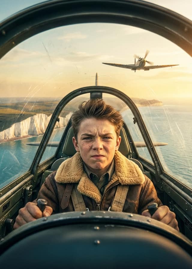 Vintage Fighter Pilot Mission