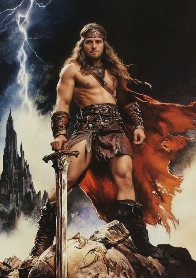 Stormforged Barbarian Warrior