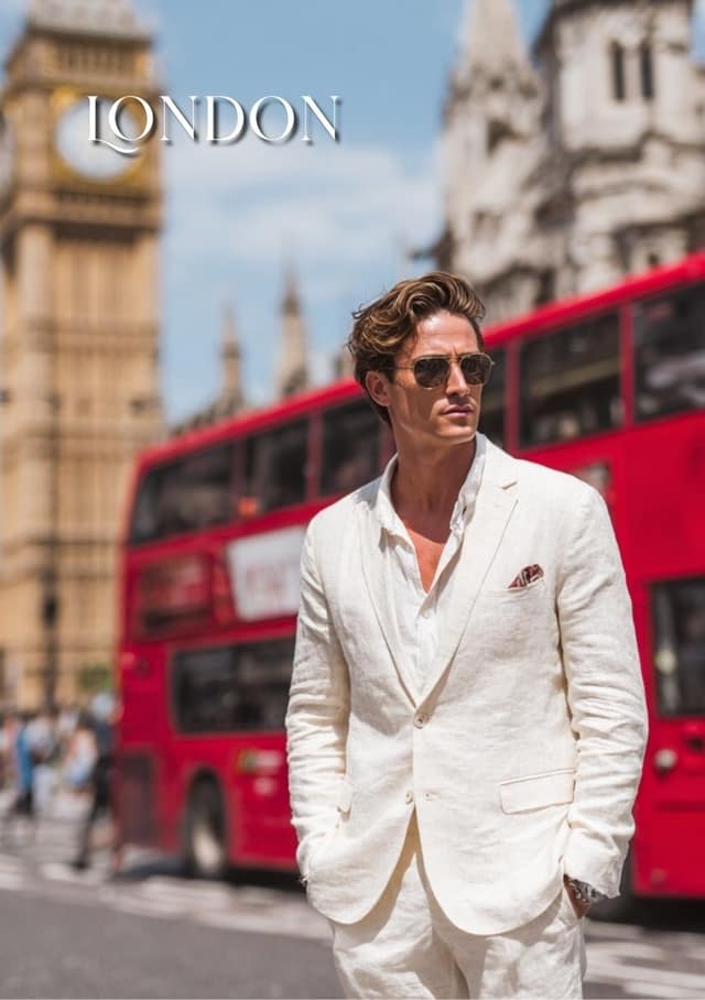 London Summer Suit Stroll