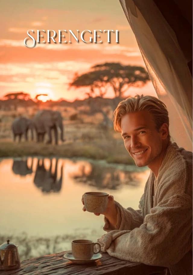 Serengeti Sunset Safari Escape