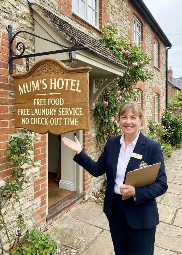 Mum's Hotel Check-In