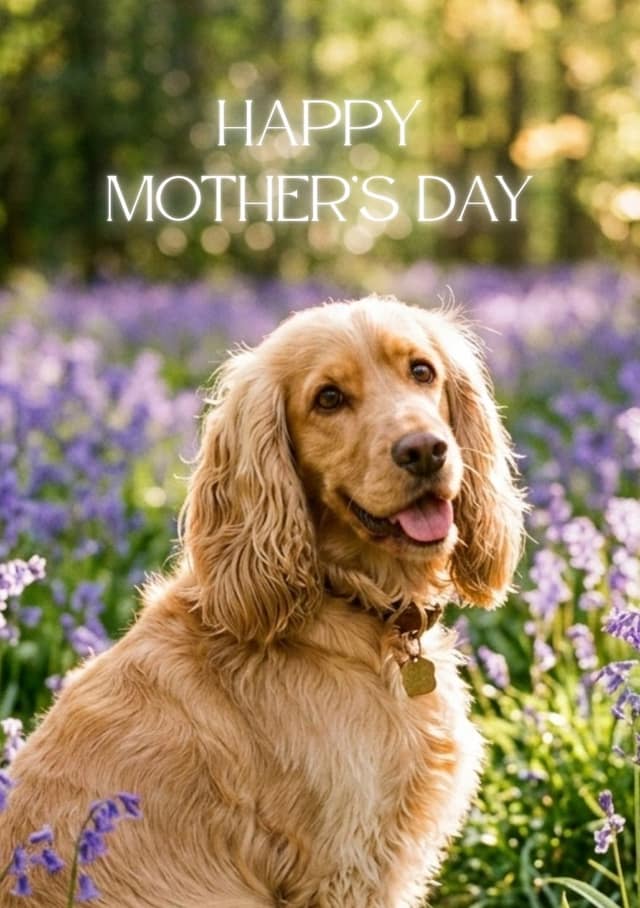 Mothers day pup