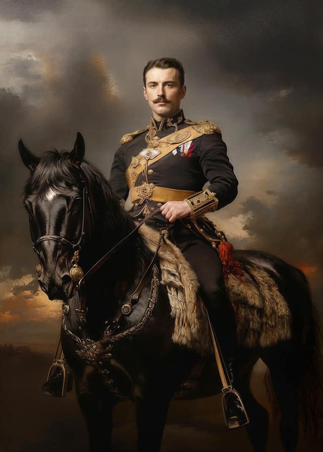 Royal Horseback Commander