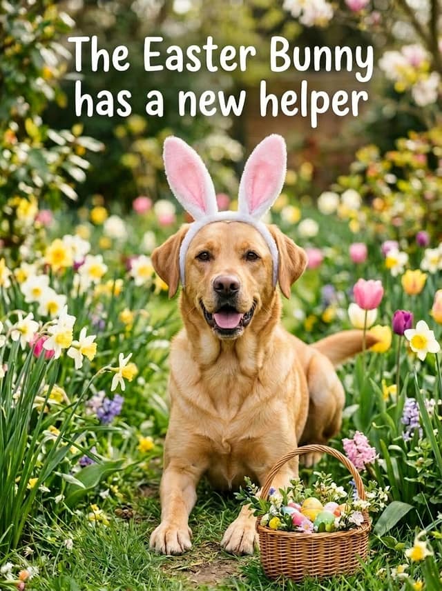 Easter bunny helper