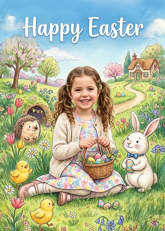 Easter basket picnic