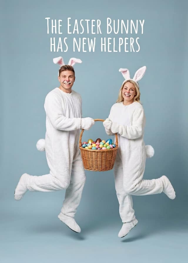 Easter Bunny Helper Duo
