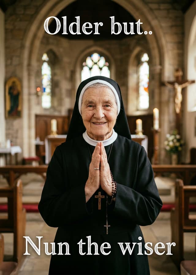 Older But Nun The Wiser