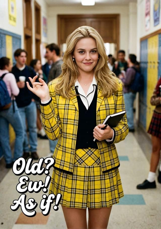 Yellow Plaid School Queen