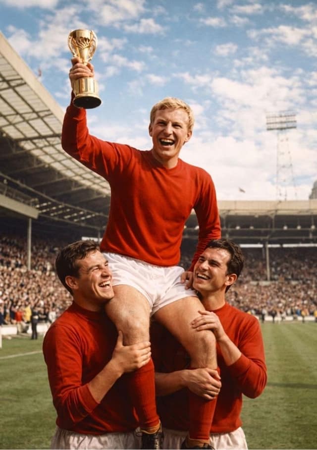 Vintage Football Trophy Triumph