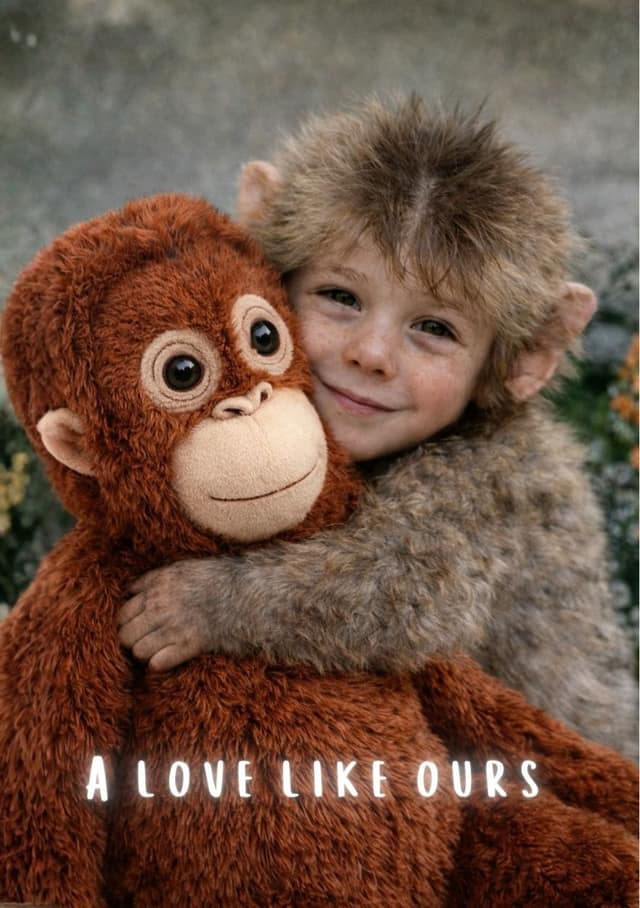 Cheeky Monkey Cuddle