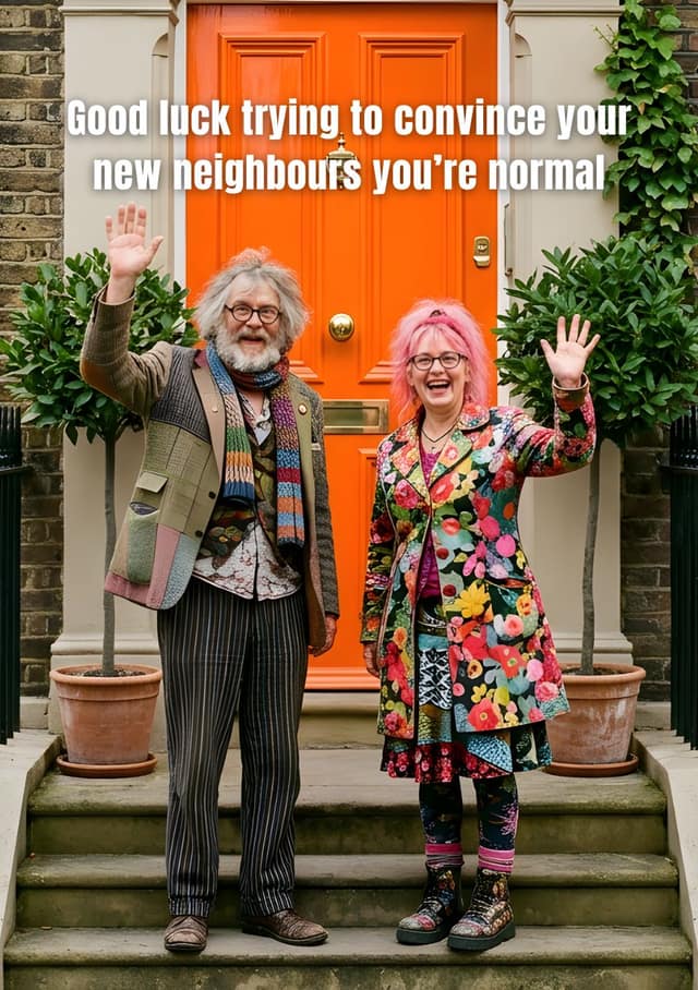 Quirky New Neighbours Duo