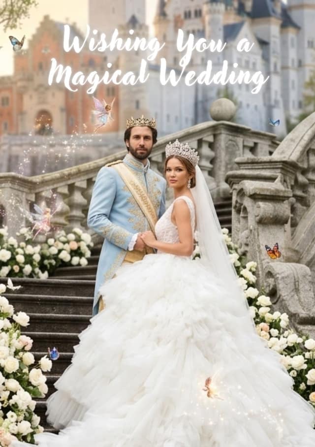 Fairytale Royal Wedding Couple