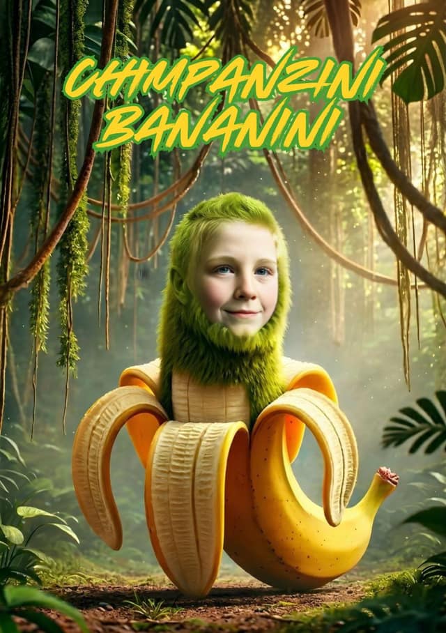 Banana Beast Face Swap