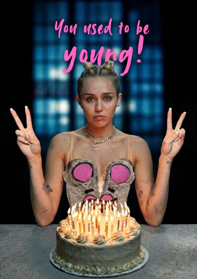 Miley Cyrus Birthday Glow