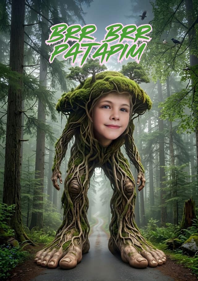 Forest Giant Face Swap