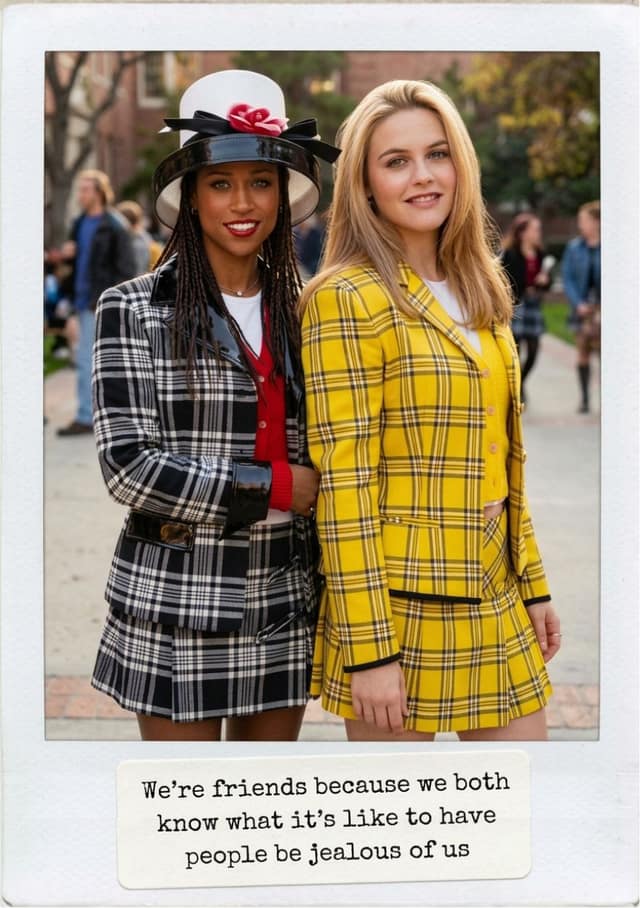 Iconic Plaid Besties Swap