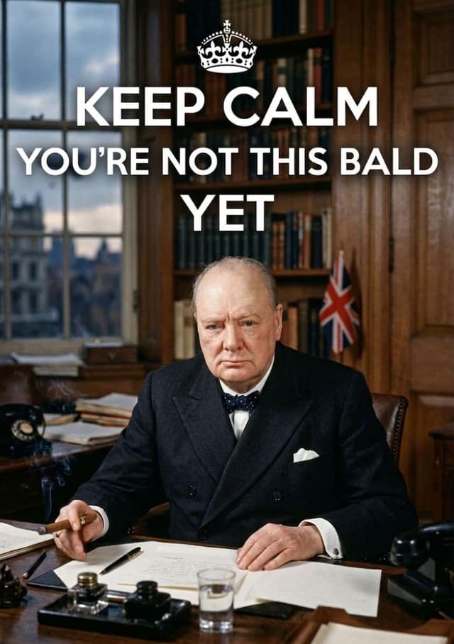 Winston Churchill Keep Calm