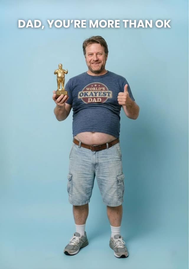 World's Okayest Dad Award