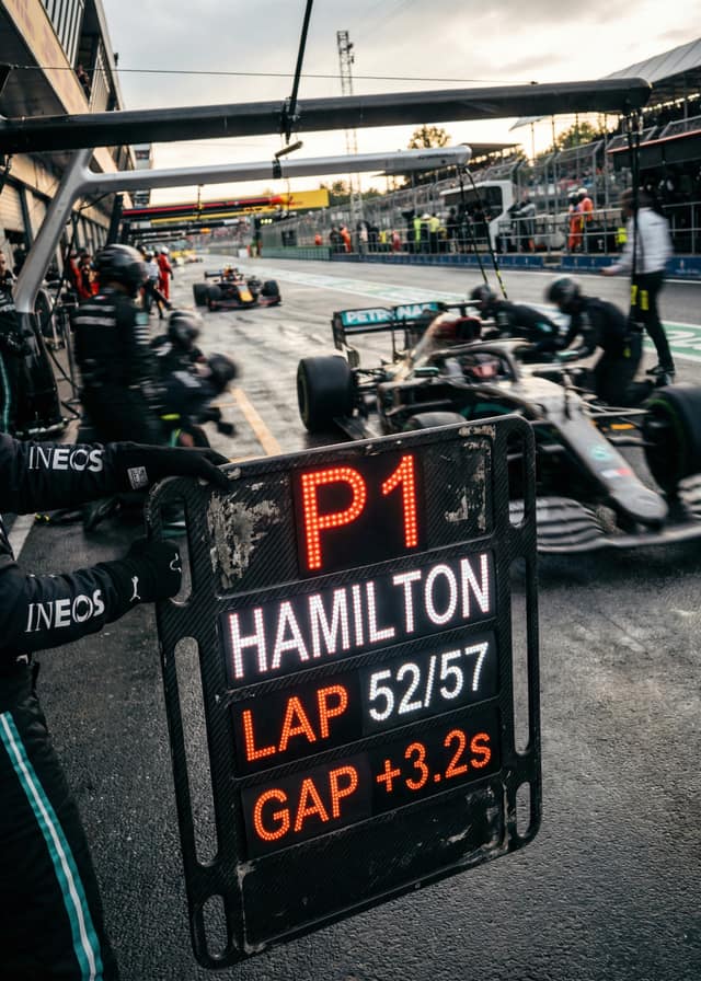 Custom Pole Position Pit Board