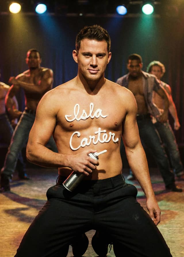 Channing Tatum Chest Shoutout