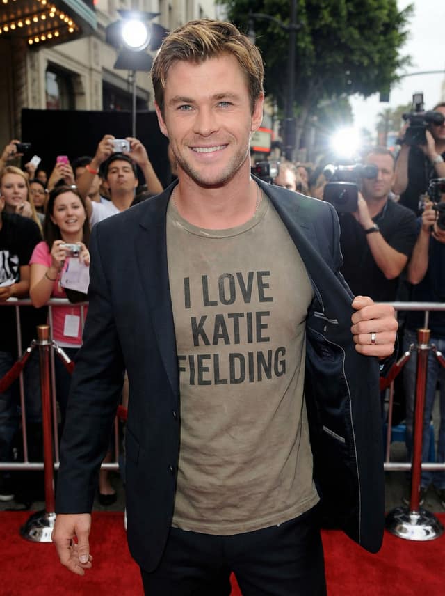 Chris Hemsworth Message Tee