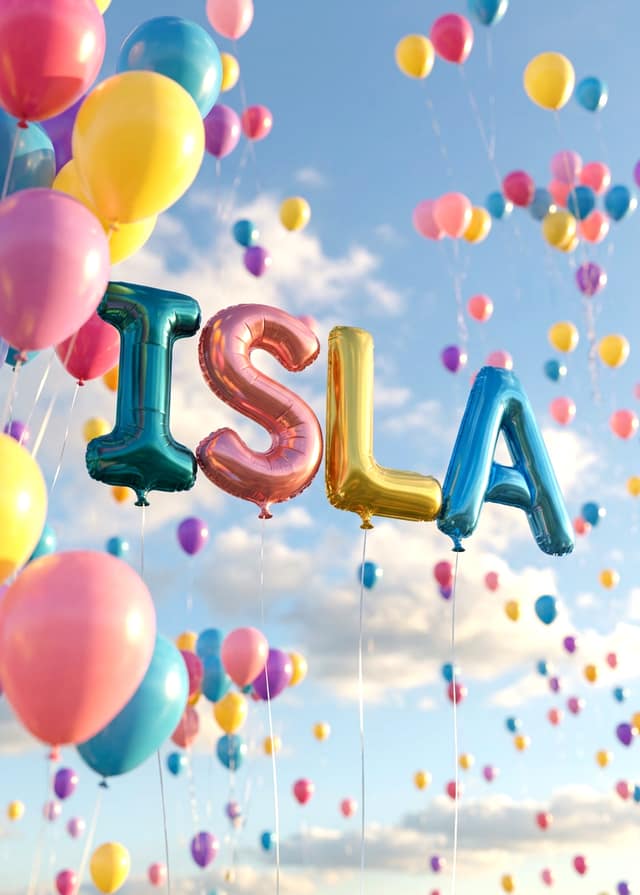 Personalised Party Balloon Name