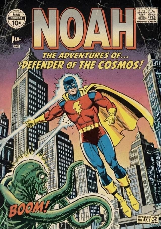 Cosmic Defender Comic Cover