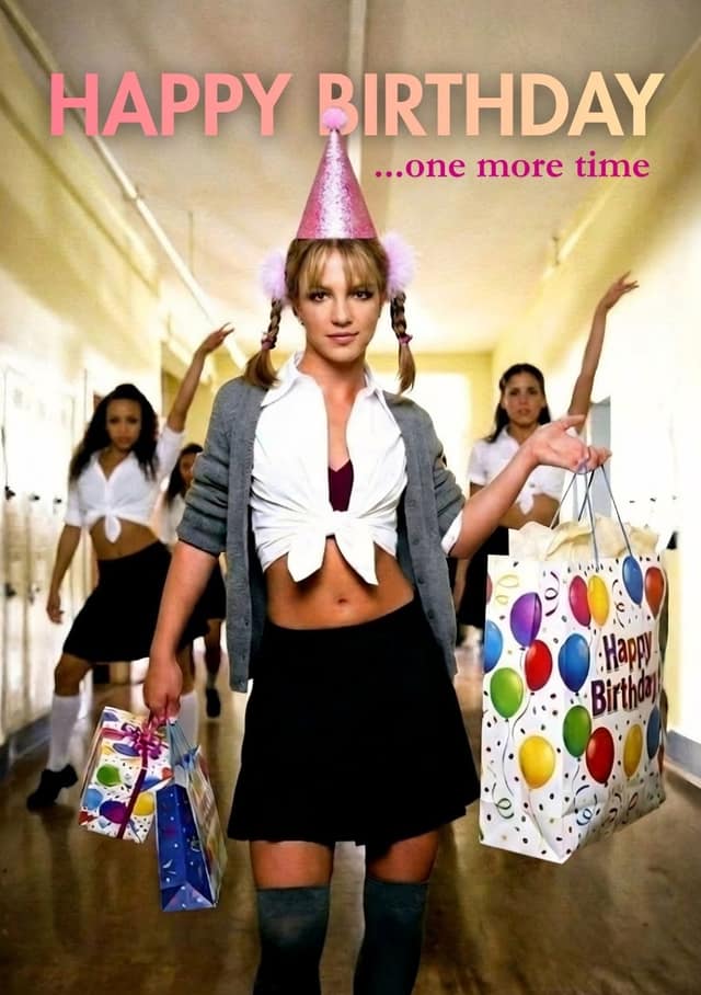 Britney Birthday Hallway Strut