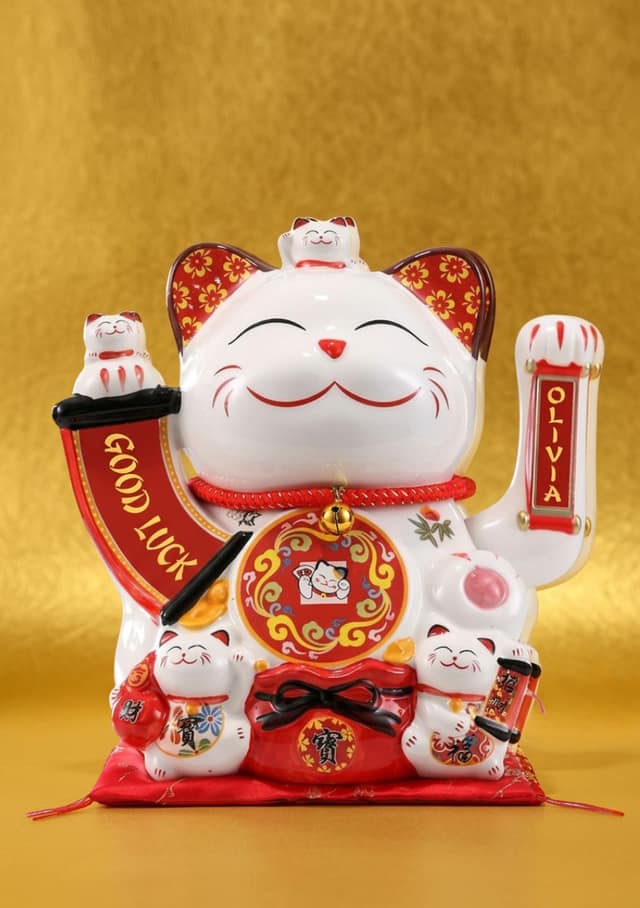 Lucky Cat Name Keepsake