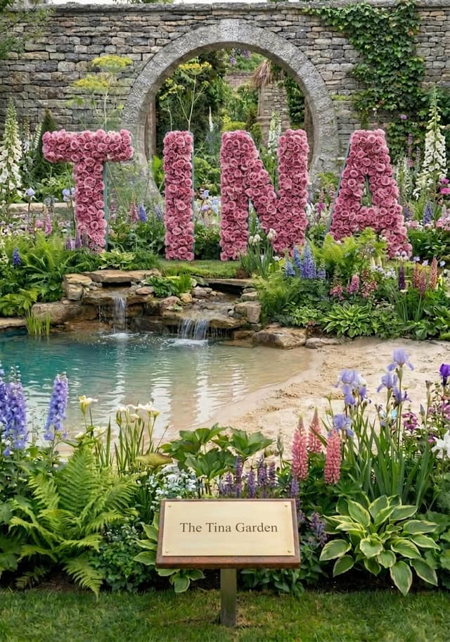 Blooming Name Garden Display
