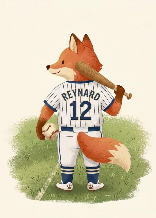 Custom Fox Slugger Jersey