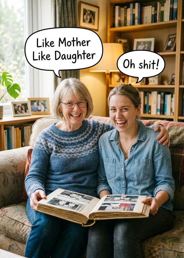 Cheeky Mother Daughter Face Swap