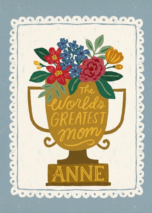 World's Greatest Mom Trophy