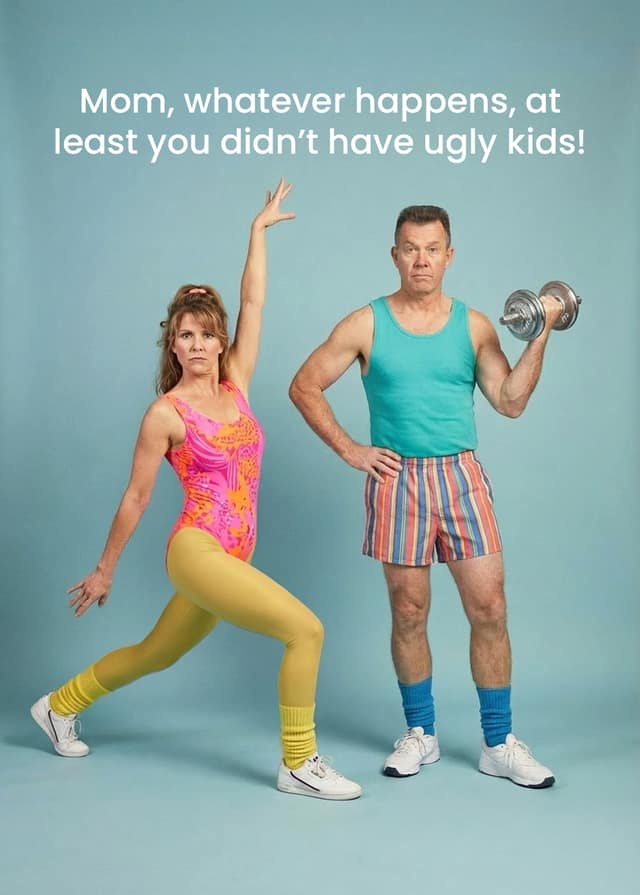 Retro Aerobics Duo Face Swap