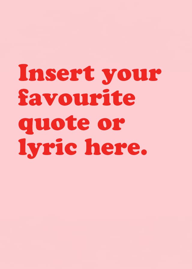 Your Words In Retro