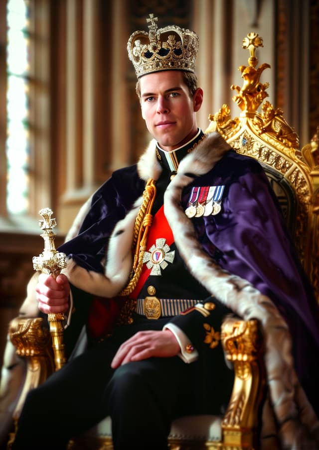 Crowned On The Throne