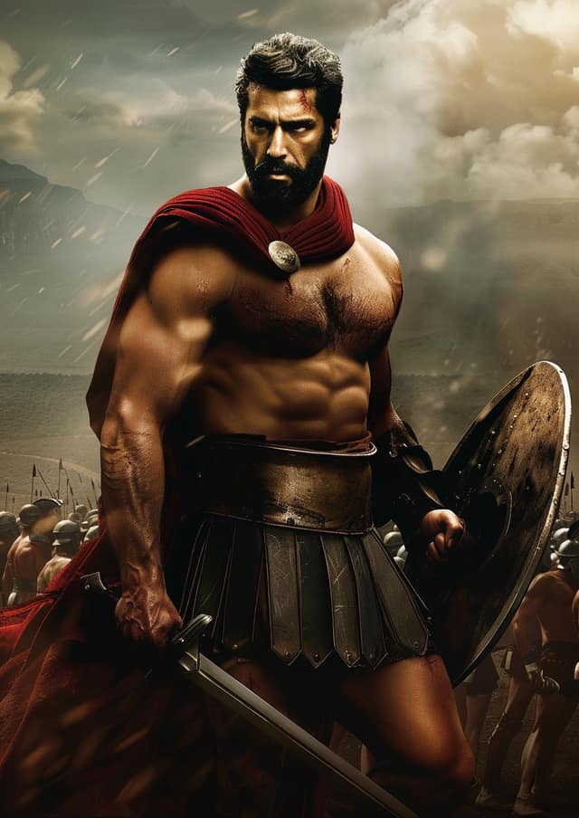 Epic Spartan Warrior Swap