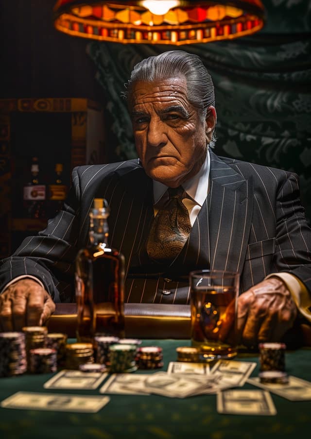 Cardroom Kingpin Face Swap