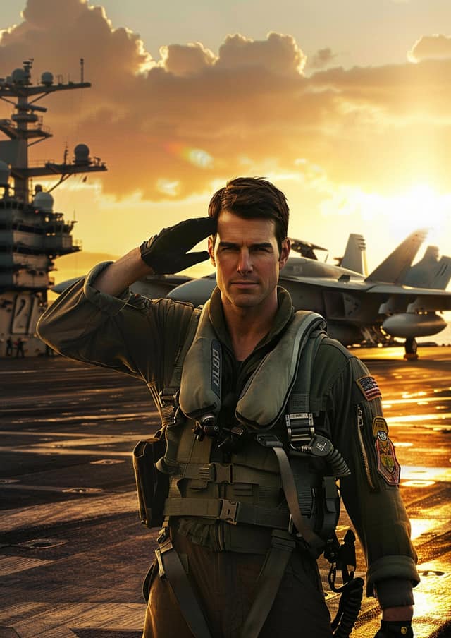 Sunset Carrier Deck Pilot